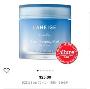 La neige zet mask sleeping  new never use